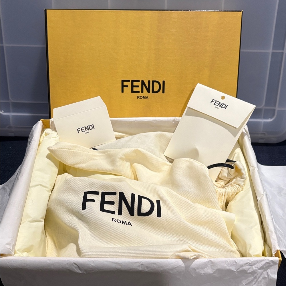 Fendi Silver Heels - image 7